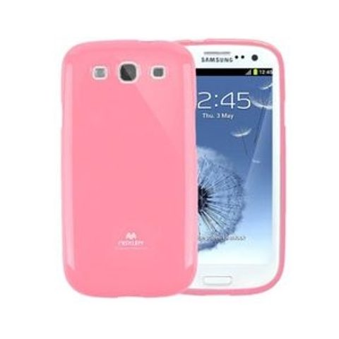 Obal / kryt na Samsung Galaxy S III (I9300) světle růžový - Jelly Case