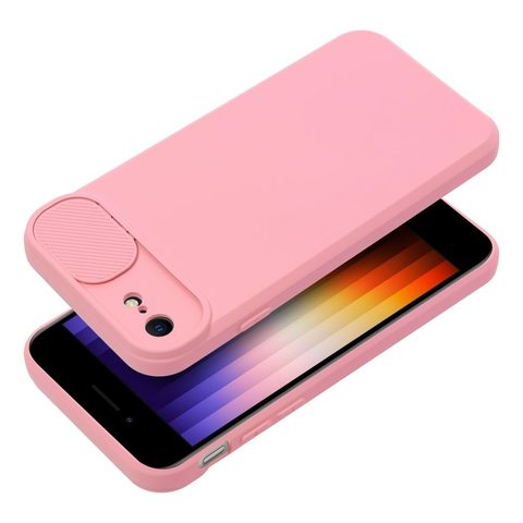 Obal / kryt na Apple iPhone 7 / 8 / SE 2020 / SE 2022 růžový - SLIDE