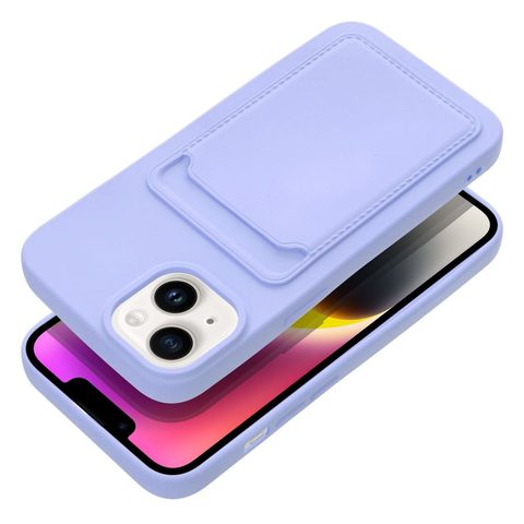 Obal / kryt na Apple iPhone 14 fialový - Forcell Card