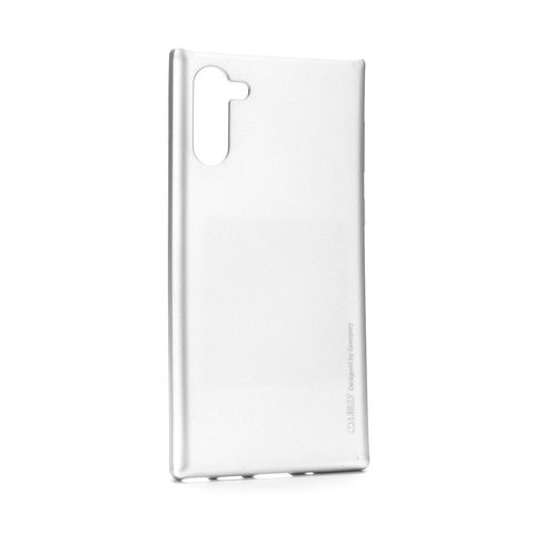 Obal / kryt na Samsung Galaxy Note 10 stříbrný - i-Jelly Case Mercury