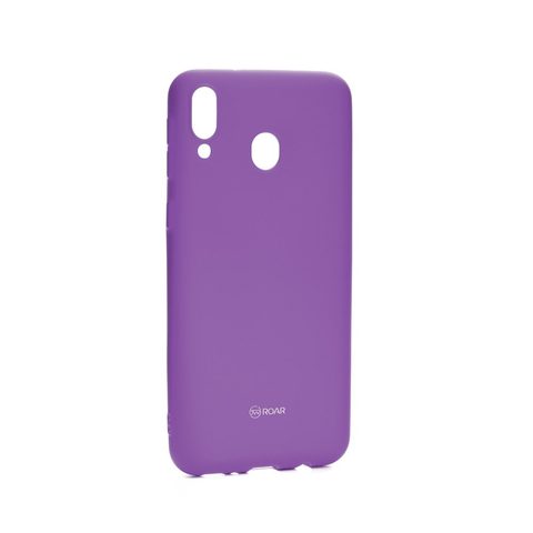 Obal / kryt na Samsung Galaxy M20 fialový - Roar Colorful Jelly Case