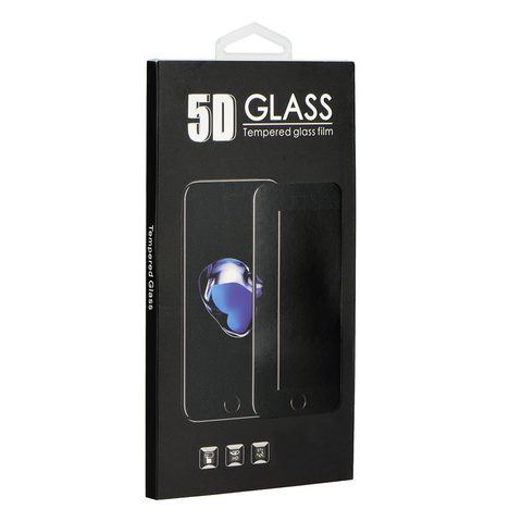 Tvrzené / ochranné sklo Samsung Galaxy Note 10 černé - 5D Full Glue