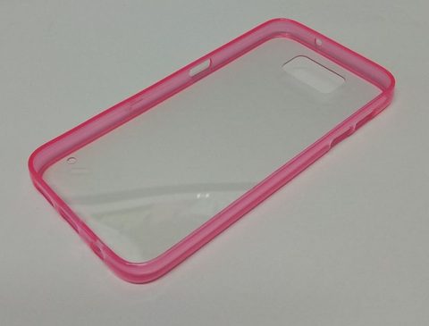 Obal / kryt na Samsung Galaxy S7 (G930) růžový - Hard Case 0,3mm