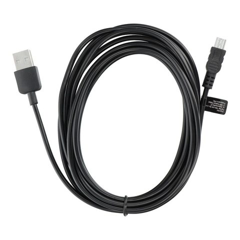 Kabel USB - Mini USB černý 3m