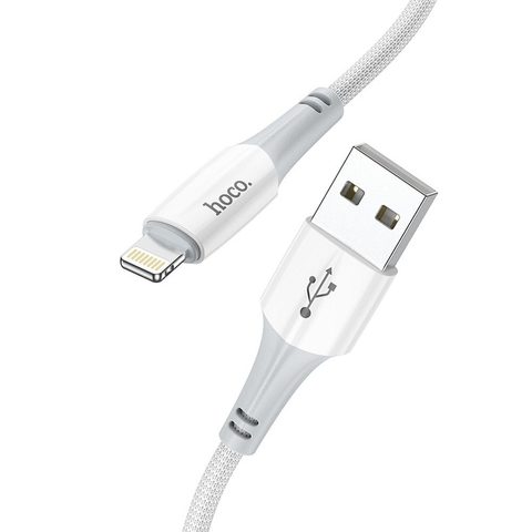 Datový kabel pro Apple iPhone, Lightning, Ferry X70, 1m, bílá - HOCO