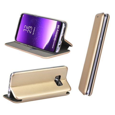 Pouzdro / obal na Samsung Galaxy Note 9 zlaté - knížkové Forcell Elegance