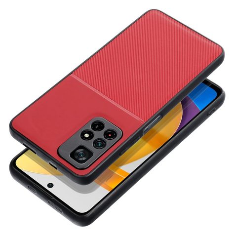 Obal / kryt na Xiaomi Redmi NOTE 11 5G / NOTE 11T 5G / Poco M4 Pro 5G červený - Forcell NOBLE