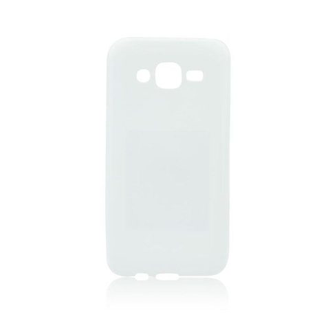 Obal / kryt na Samsung Galaxy J5 bílý - Jelly Case Flash