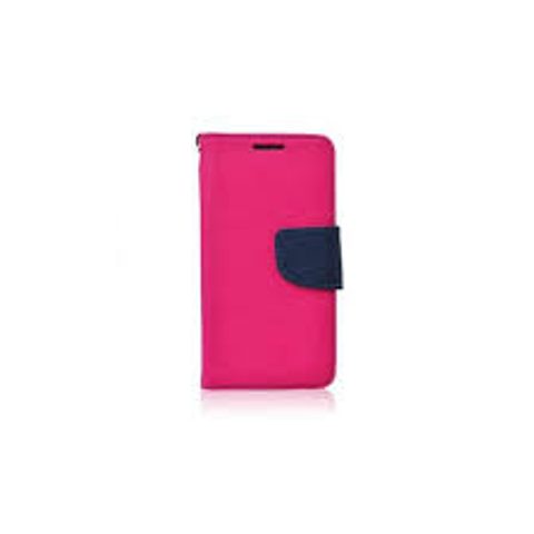 Pouzdro / obal na Samsung Galaxy J1 růžovo modré - knížkové Fancy Book