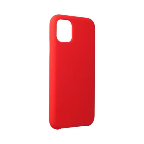Obal / kryt na Apple iPhone 11 Pro červený - Forcell Silicone Case