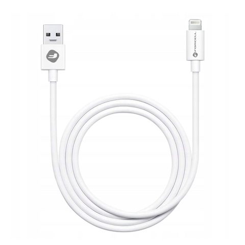 Datový kabel USB / Lightning - 1m bílý - Forcell