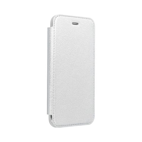 Pouzdro / Obal na Huawei Y5P stříbrný - Forcell Electro Book