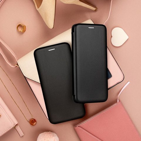Pouzdro / obal na  Xiaomi Redmi 10 černé - knížkové Forcell Elegance