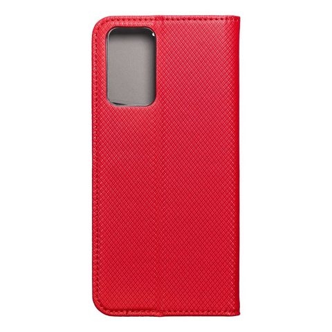 Obal / kryt na Xiaomi Redmi NOTE 12S červený knížkový - Smart Case