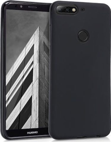 Obal / kryt na Huawei Y7 2018 / Honor 7C černý - Forcell Soft