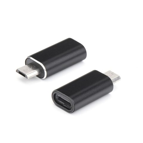 Adapter Lightning Iphone - Micro USB black