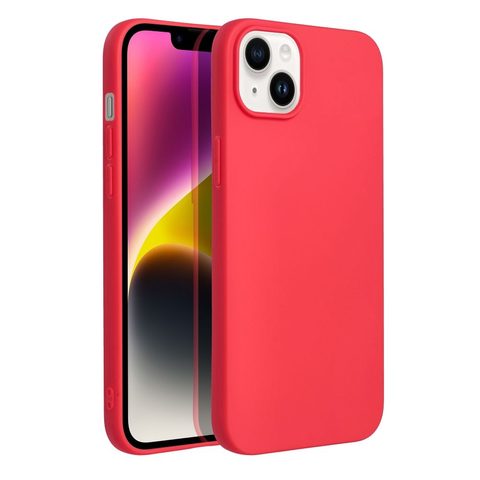 Obal / kryt na Apple iPhone 14 Plus červená - Forcell Soft