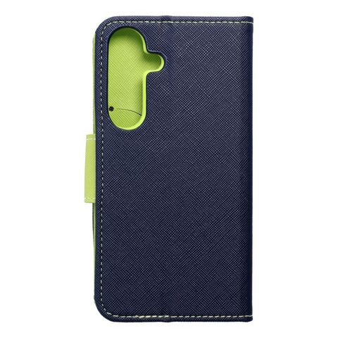 Pouzdro / obal na Samsung Galaxy S24  modro-limetkové - knížkové Fancy Book