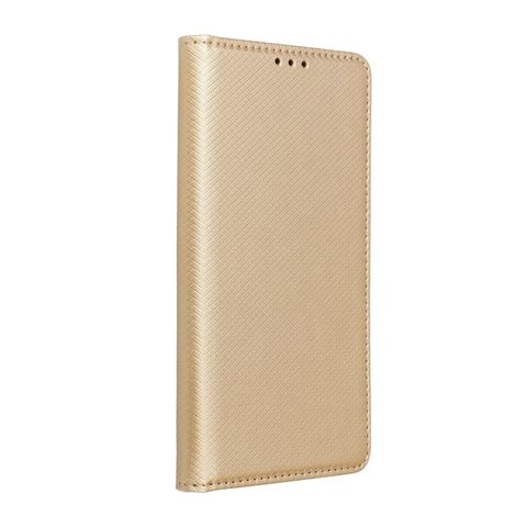 Pouzdro / obal na Xiaomi Mi 10T zlaté - knížkové Smart Case