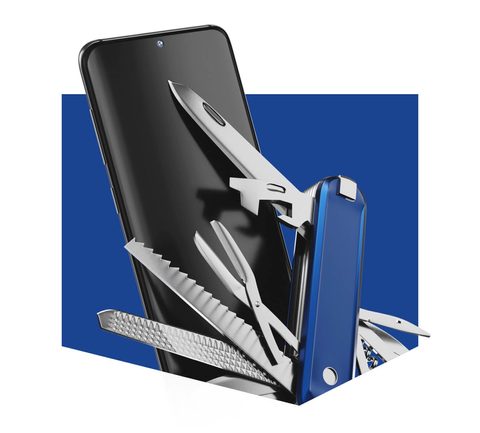 Ochranná fólie pro Samsung Galaxy S20 - 3MK Stříbrná antibakteriální