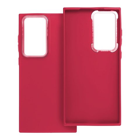 Obal / kryt na Samsung Galaxy S23 Ultra červený - FRAME Case