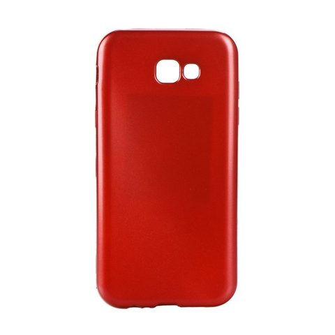 Obal / kryt na Samsung Galaxy A7 2017 červený - Jelly Case Flash Mat