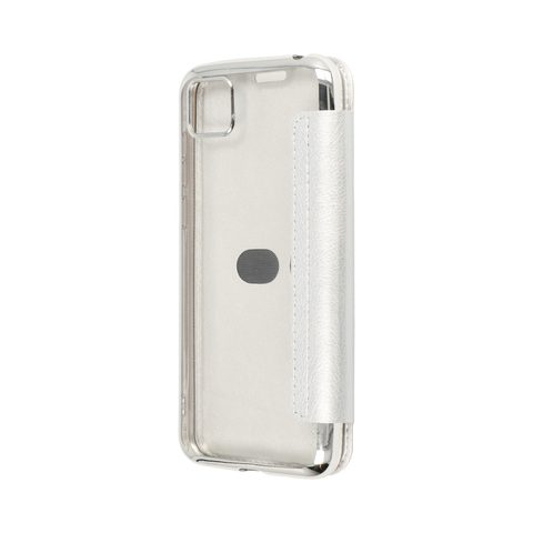 Pouzdro / Obal na Huawei Y5P stříbrný - Forcell Electro Book