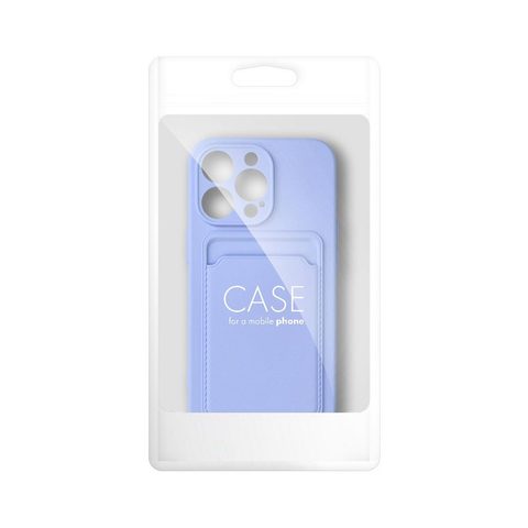 Obal / kryt na Apple iPhone 15 PRO fialový - CARD Case