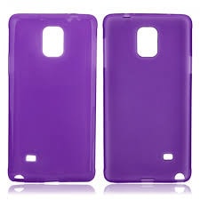 Obal / kryt na Samsung Galaxy NOTE 4 fialový - JELLY