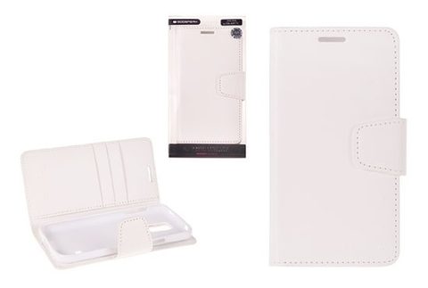 Pouzdro / obal na Samsung Galaxy S4 bílé - knížkové SONATA