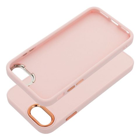 Obal / kryt na Apple iPhone SE 2022 růžová - FRAME