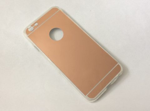 Obal / kryt na Apple iPhone 6 / 6S růžový - FORCELL Mirro