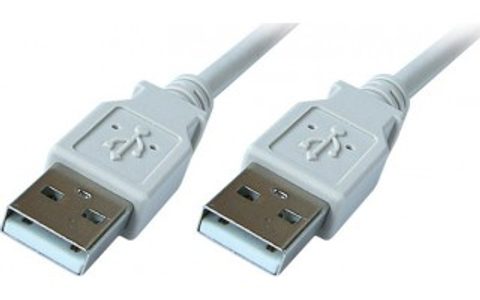 Kabel USB-A / USB-A PremiumCord USB 2.0 1m - šedý