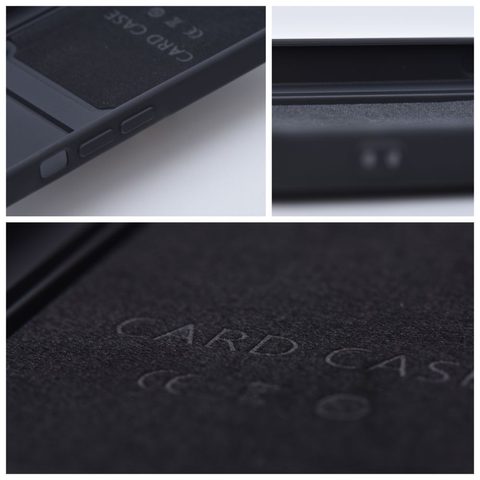 Obal / kryt na Samsung Galaxy S21 FE černý Forcell CARD CASE