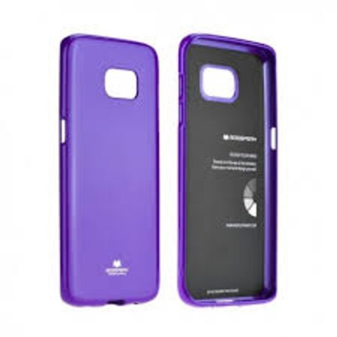 Obal / kryt na Samsung Galaxy S6 Edge fialový - Jelly Case Flash