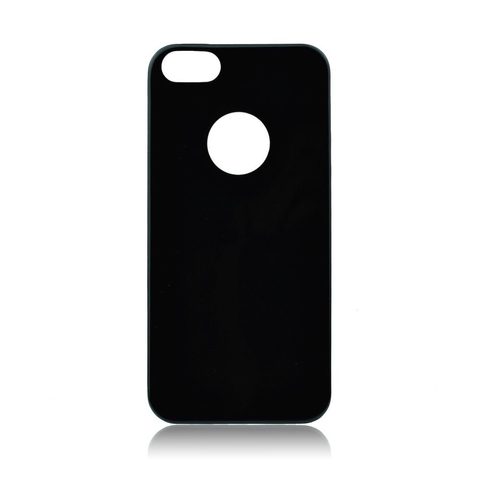 Obal / kryt na Apple iPhone 5 černý - Jelly Case Flash