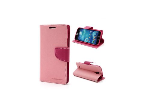Pouzdro / obal na Samsung Galaxy S4 (GT-I9500) růžové - knížkové Fancy Book