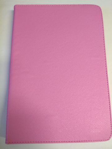 Pouzdro / obal na tablet (10") sv. růžové otočné