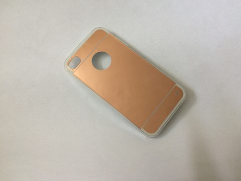Obal / kryt na Apple iPhone 4/4S růžový - Mirro FORCELL