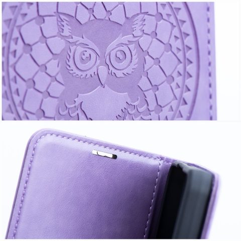 Pouzdro / obal na Samsung Galaxy S21 FE fialový - knížkový Mezzo Book