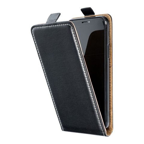 Pouzdro / obal na Xiaomi Redmi Note 9 Pro černý - Flip Case SLIM FLEXI FRESH