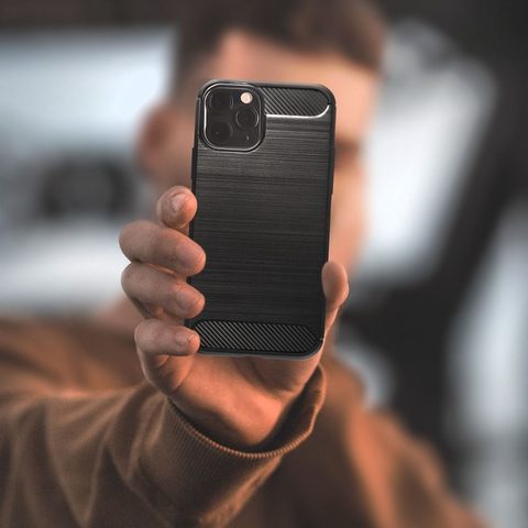 Obal / kryt na Honor 30 / 30 PRO černý - Forcell Carbon