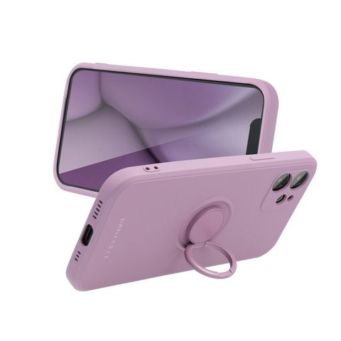 Obal / kryt na Apple iPhone X / XS fialový - Roar Amber