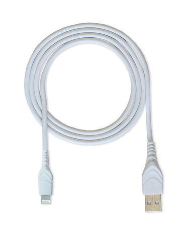 Datový kabel USB / Lightning 2m bílý - CUBE 1