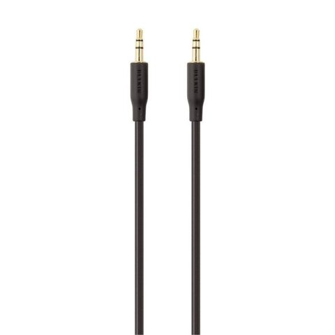 Audio kabel Portable Gold Audio 1m černý - BELKIN