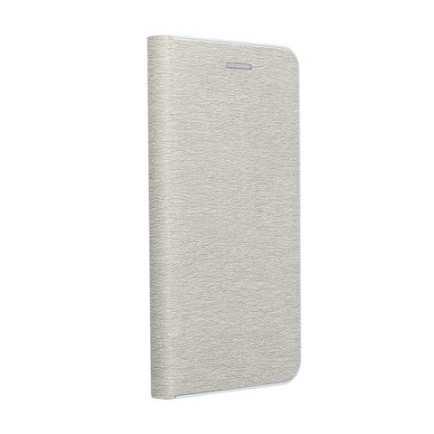 Pouzdro / obal Xiaomi Redmi NOTE 13 PRO Plus 5G stříbrné - knížkové LUNA Book Gold