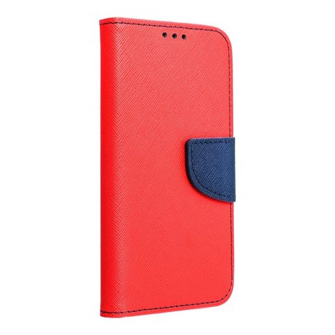 Pouzdro / obal na Xiaomi Redmi 10C červený - knížkový Fancy book