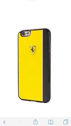 Obal / Kryt na Apple iPhone 6 / 6s Žluté - Ferrari