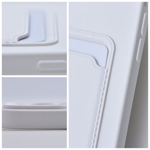 Obal / kryt na Apple iPhone 15 bílý - CARD Case