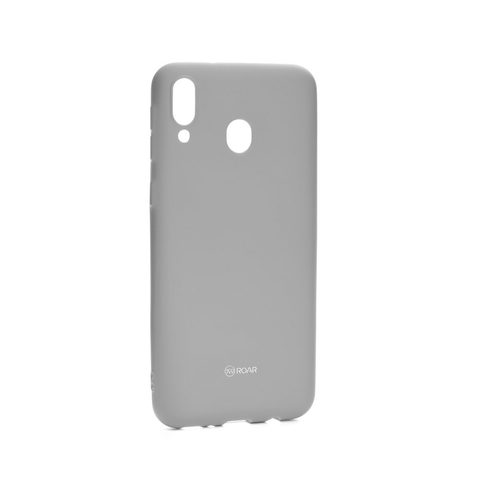 Obal / kryt na Samsung Galaxy M20 šedý - Roar Colorful Jelly Case